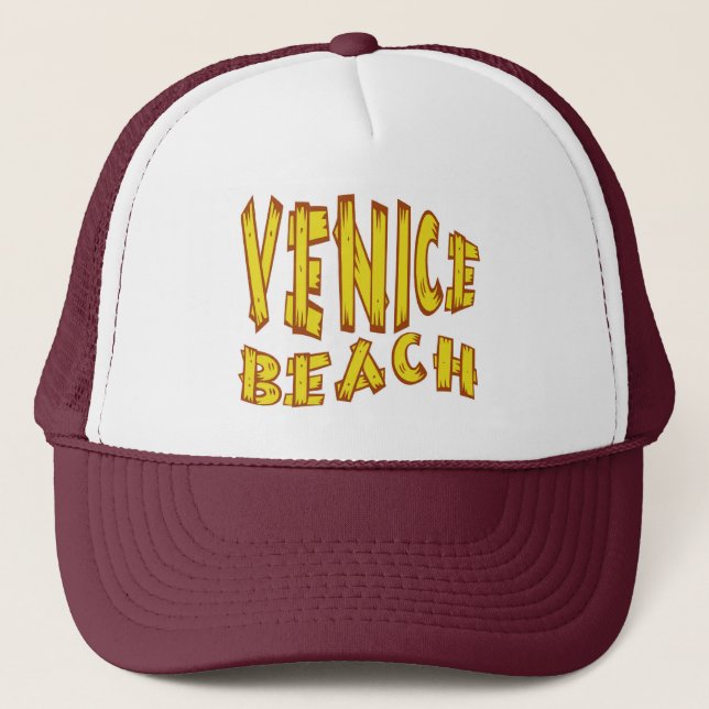 Venice Beach Hat! Trucker Hat (Front)
