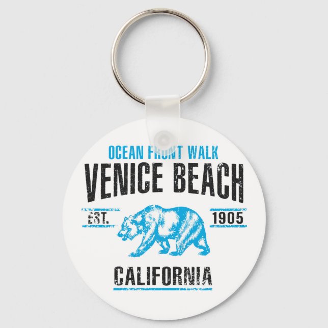 Venice Beach Key Ring (Front)