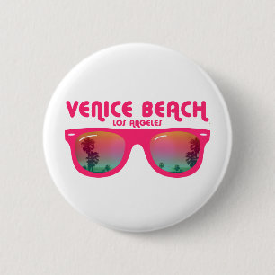 Venice beach Los Angeles 6 Cm Round Badge