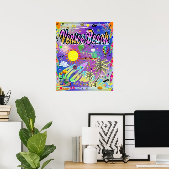 Venice Beach Nu Era Poster (Home Office)