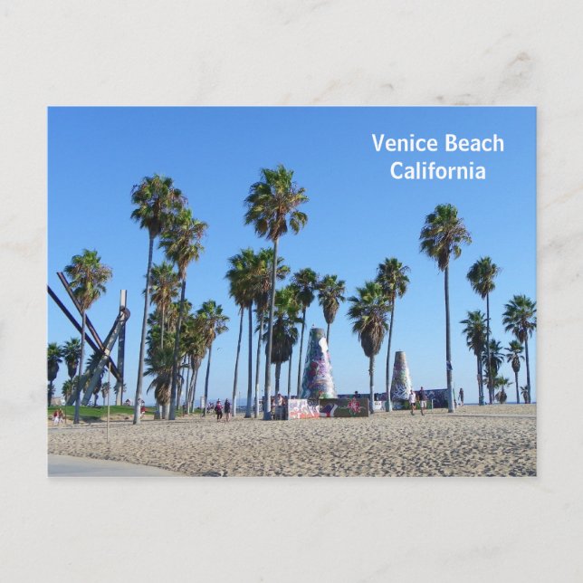 Venice Beach Postcard! Postcard (Front)