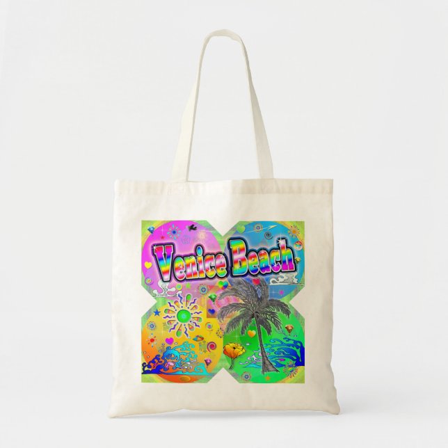 Venice Beach Quadro Seasons Tote Bag (Front)