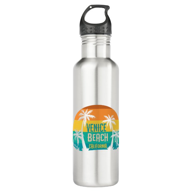 Venice Beach Retro 710 Ml Water Bottle (Front)