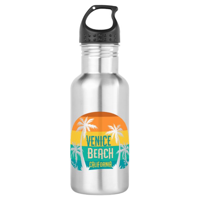 Venice Beach Retro 710 Ml Water Bottle (Front)