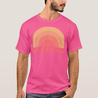 Venice Beach Retro Orange T-Shirt