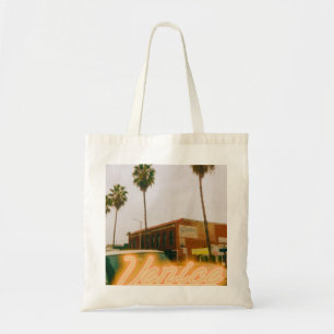 Venice Beach Retro Print Tote Bag