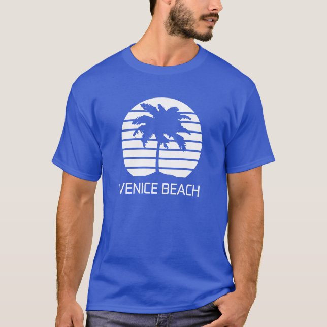 Venice Beach Retro T-Shirt (Front)