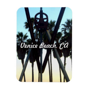 Venice Beach Sky California Souvenier Photo Magnet