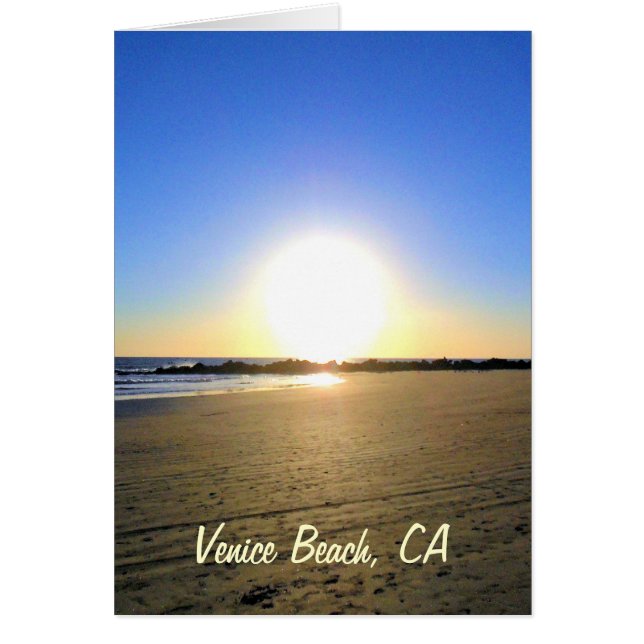 Venice Beach Sunset (Front)