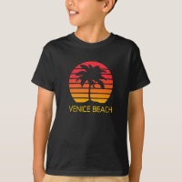 Venice Beach Sunset (California) T-Shirt