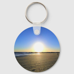 Venice Beach Sunset Key Ring