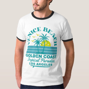 Venice Beach Sunset –Tropical Paradise T-Shirt