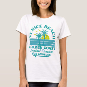 Venice Beach Sunset –Tropical Paradise T-Shirt