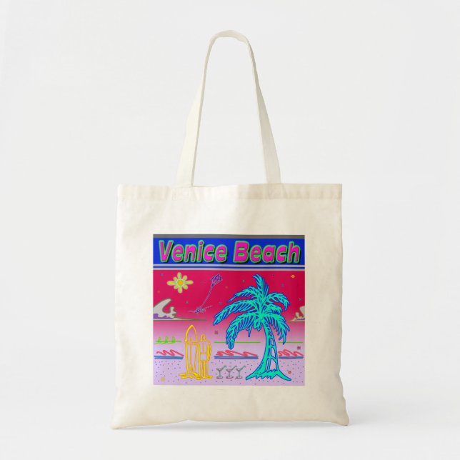 "Venice Beach" Surfer Bag (Front)