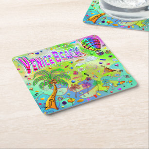 Venice Beach Timeless Melody Coaster