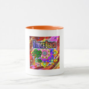 Venice Beach Tropical Friends Mug
