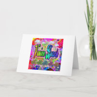 Venice Beach Vista Express Greeting Card