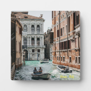 Venice Boat Canal  Plaque