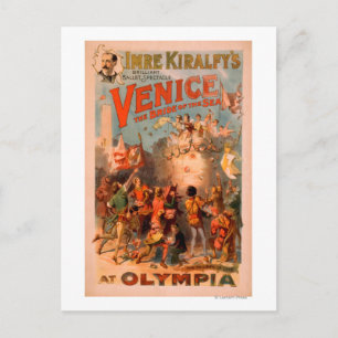 Venice, Bride of the Sea at Olympia Ballet Postcard