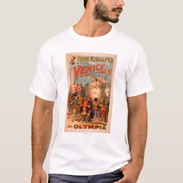 Venice, Bride of the Sea at Olympia Ballet T-Shirt (Front)