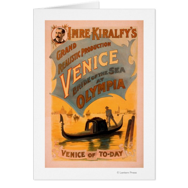 Venice, Bride of the Sea at Olympia Gondolas (Front)