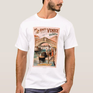 Venice, Bride of the Sea at Olympia Gondolas 2 T-Shirt