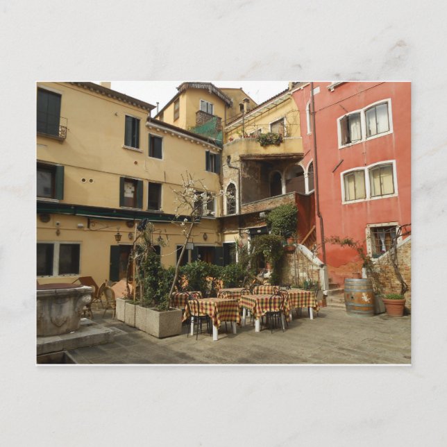 Venice Cafe Postcard (Front)