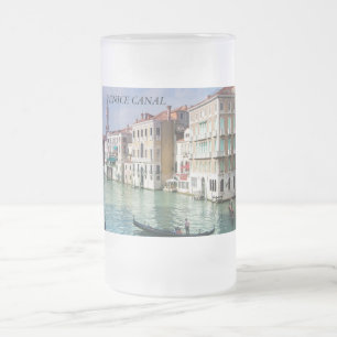 venice canal glass mug