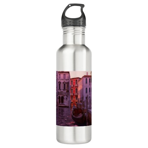 Image of Venice Canal in the Evening Light 710 Ml Water Bottle