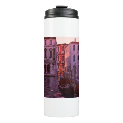 Image of Venice Canal in the Evening Light Thermal Tumbler