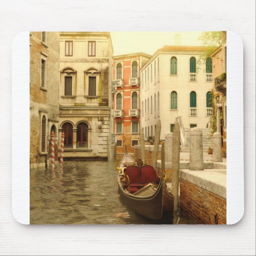 Image of Venice Canal in the Morning Light Mouse Mat