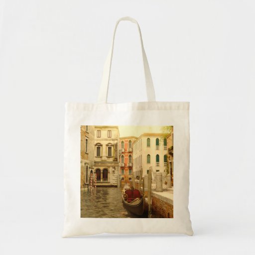 Image of Venice Canal in the Morning Light Tote Bag