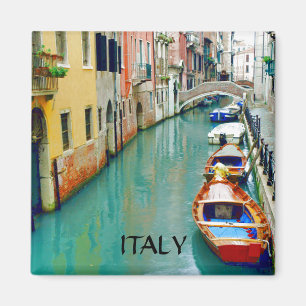 VENICE CANAL, ITALY MAGNET