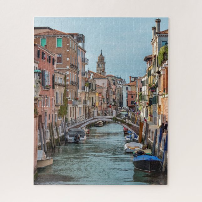 Venice Canal Jigsaw Puzzle (Vertical)