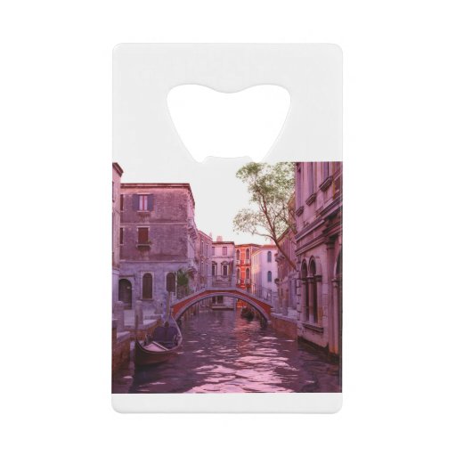 Image of Venice Canal Landscape in the Evening Light