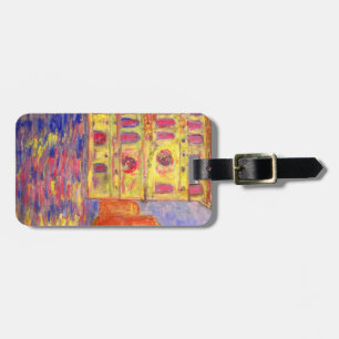 venice canal light luggage tag