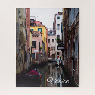 Venice canals and a gondola jigsaw puzzle