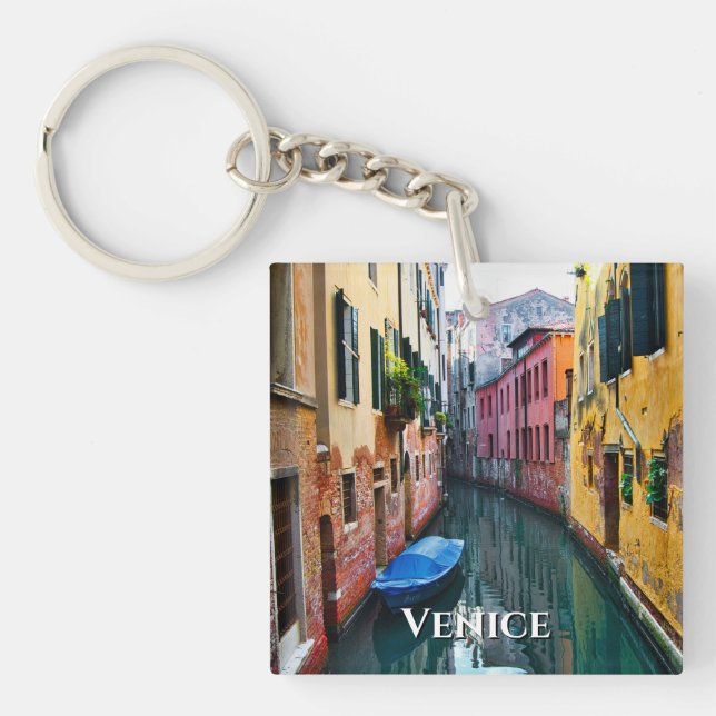 Venice Canals Italy Key Ring (Front)
