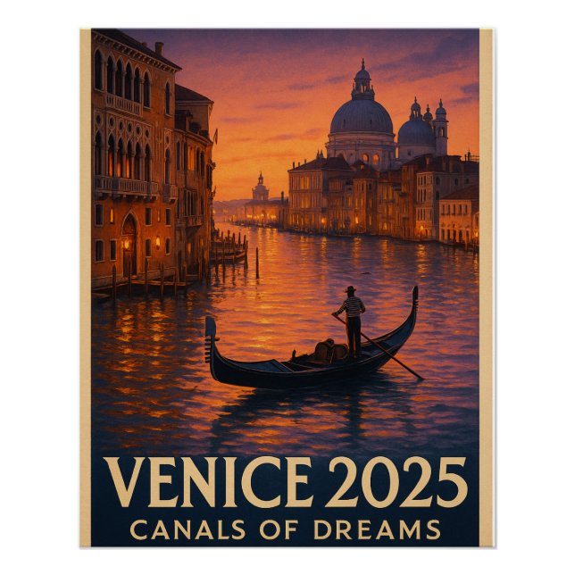 Venice – “Canals of Dreams Poster (Front)