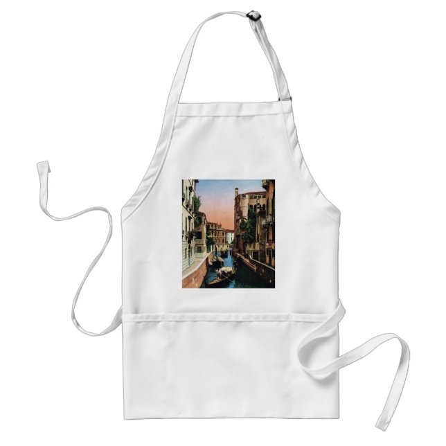 Venice canals, VIntage image Standard Apron (Front)