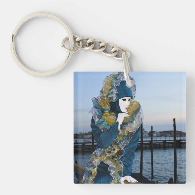 Venice Carnival Key Ring (Front)