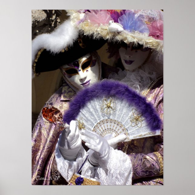 Venice carnival — Love Poster (Front)