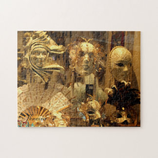 Venice Carnival Masks Puzzle Horizontal