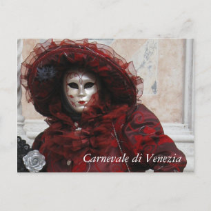 Venice Carnival Postcard