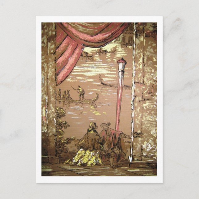 Venice Carnival Postcard (Front)
