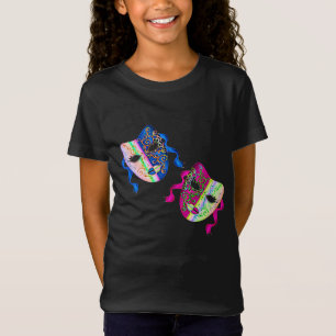 Venice Carnival Traditional Colourful Masks T-Shirt