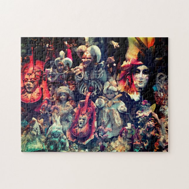 Venice Carnival Venezia Jigsaw Puzzle (Horizontal)