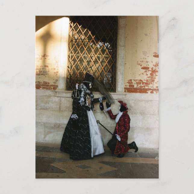 Venice Carnival VIII Postcard (Front)