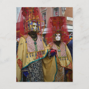 Venice Carnivale Postcard