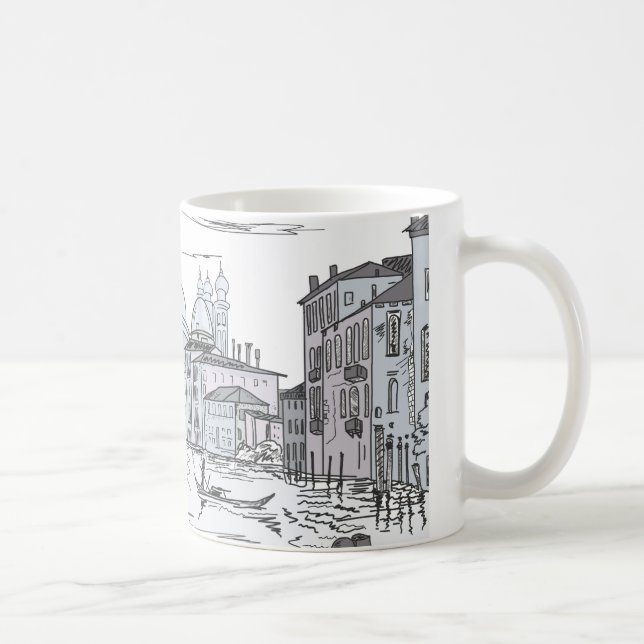 Venice . City on the water Coffee Mug (Right)